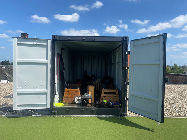 20 Fuss Container | Open Side | Neu | RAL Farbe