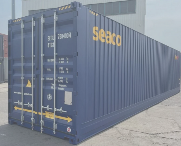 40 Fuss Container | High Cube Pallet Wide | Neu