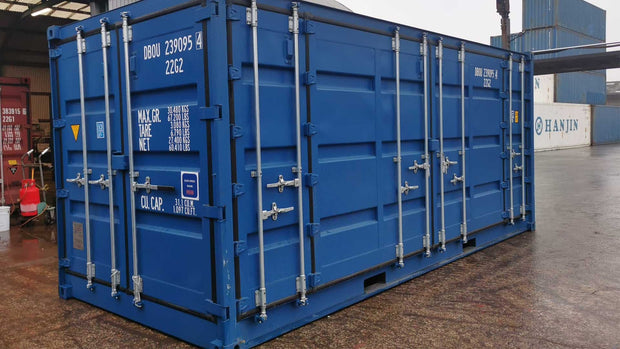20ft | Lagercontainer oder Seecontainer | Neu | Open Side | www.acm-container.de | Seecontainer oder Lagercontainer jetzt einfach online kaufen oder mieten | In Ihre Wunsch Farbe lackiert