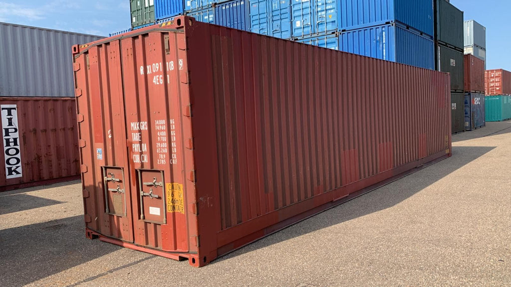 40 Fuss Container | High Cube Pallet Wide | Gebraucht | B