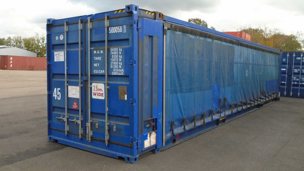 45 Fuss Container | High Cube Pallet Wide Curtainside | Gebraucht